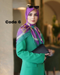 روسری نخ وال ترک دست دوز 3386