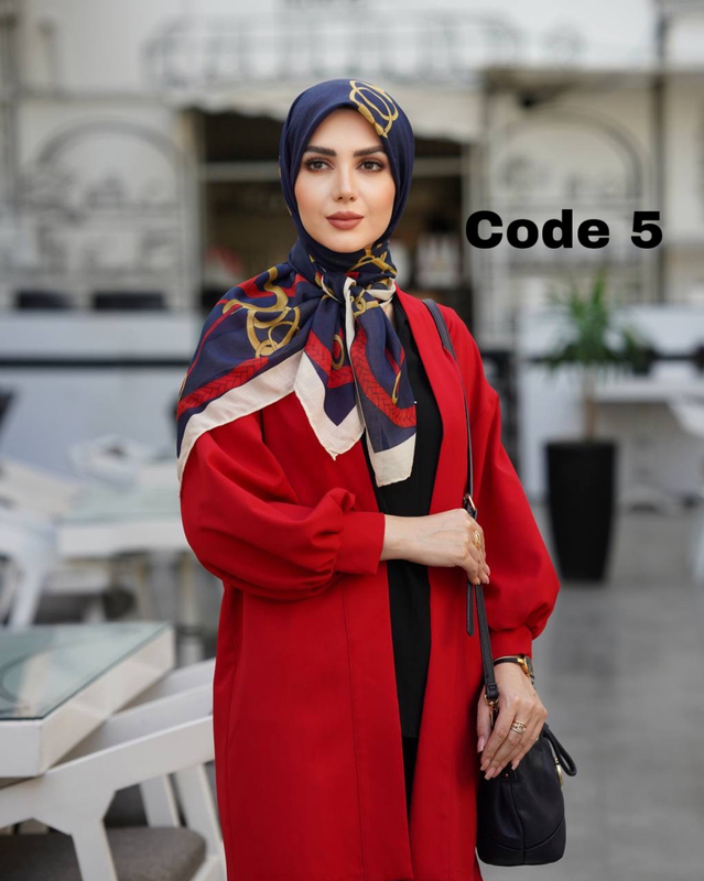 روسری نخ وال ترک دست دوز 3386