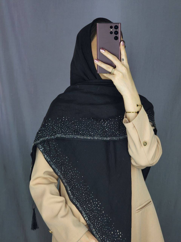 روسری مزونی نگینی 3670